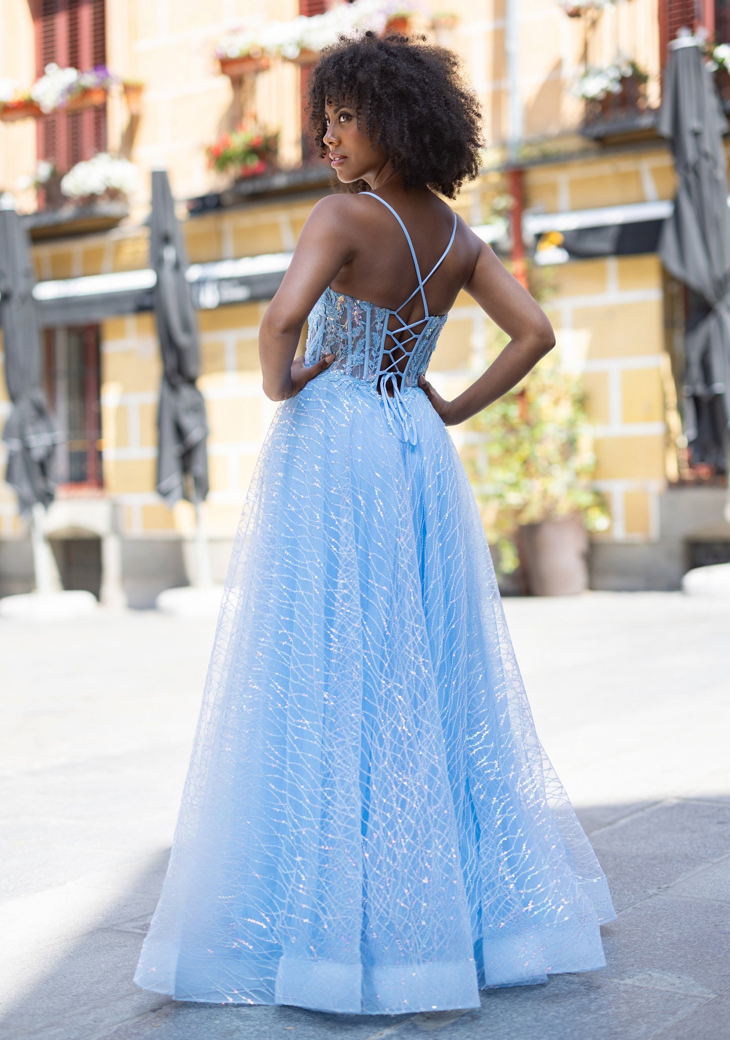Christian Koehlert 1116 Glitter Aqua Blue