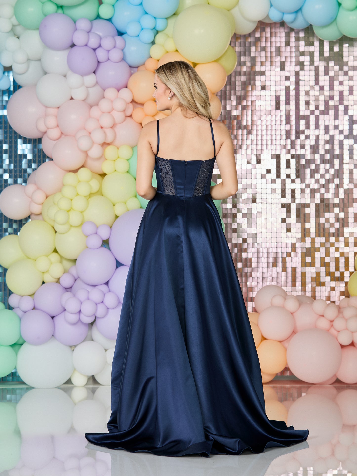 Tiffany's Prom Danielle Navy