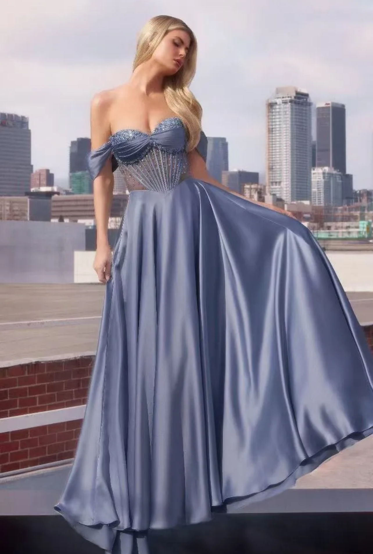 F&P 883033 Grey blue