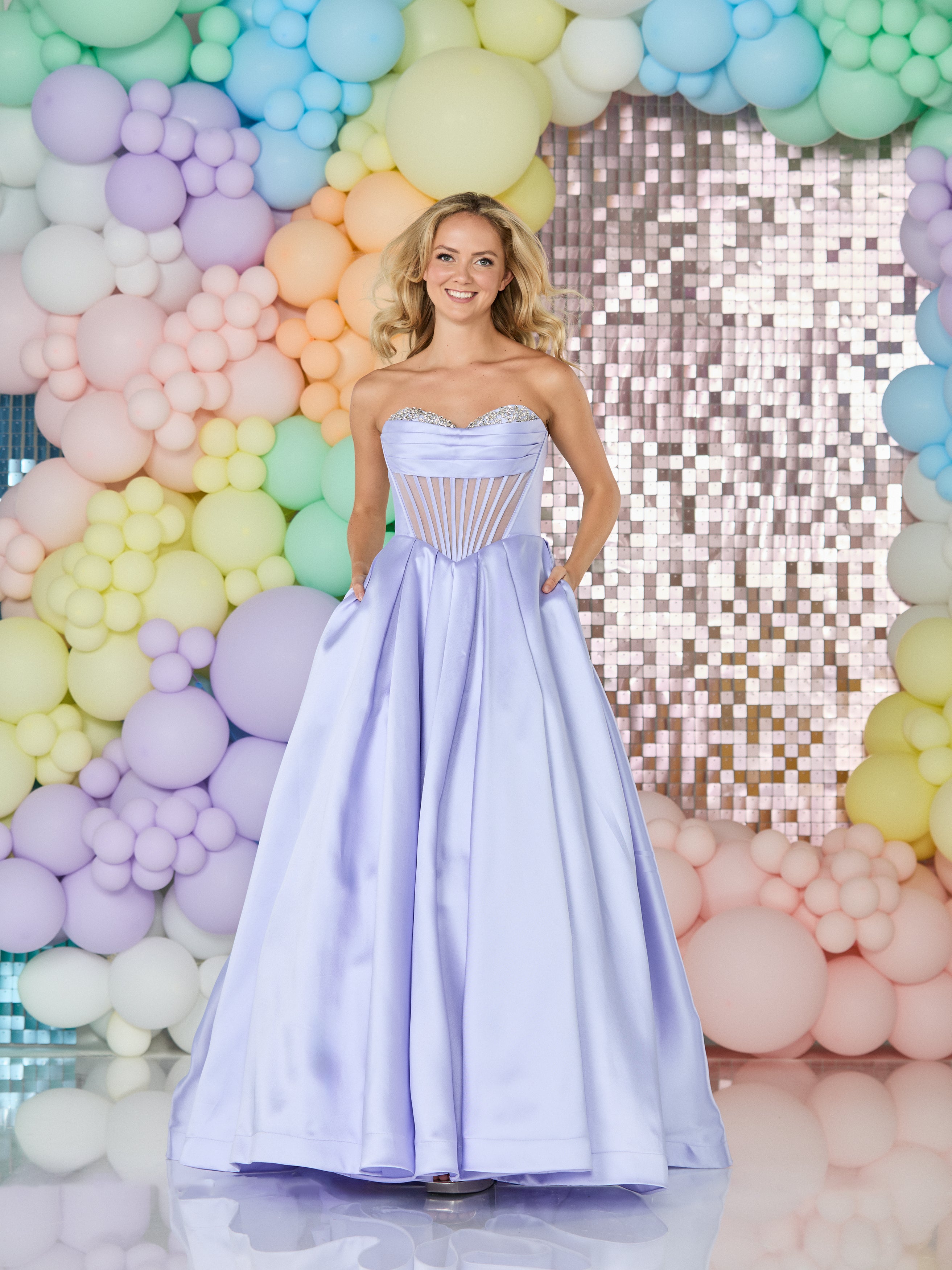 Tiffany's Prom Immie Lilac – The Dress Studio