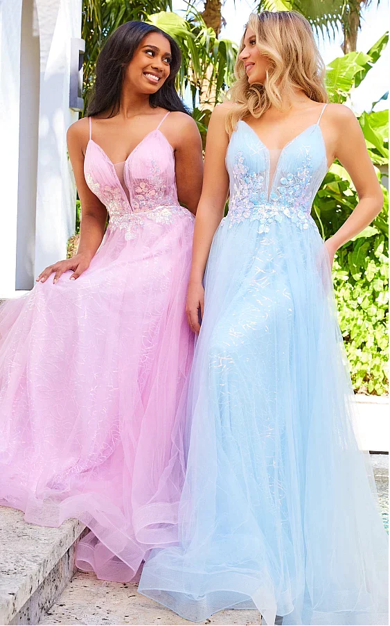 Pink gown sales