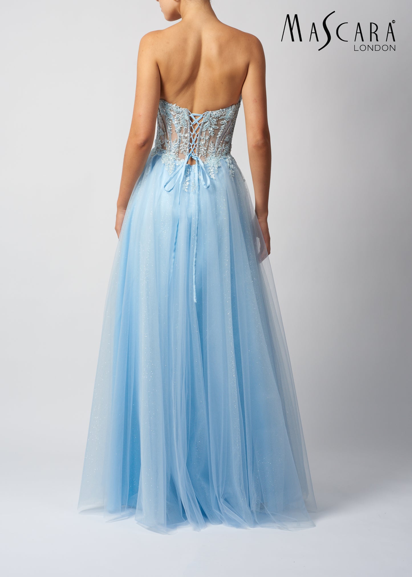 Back view of Mascara MC115213 Baby Blue