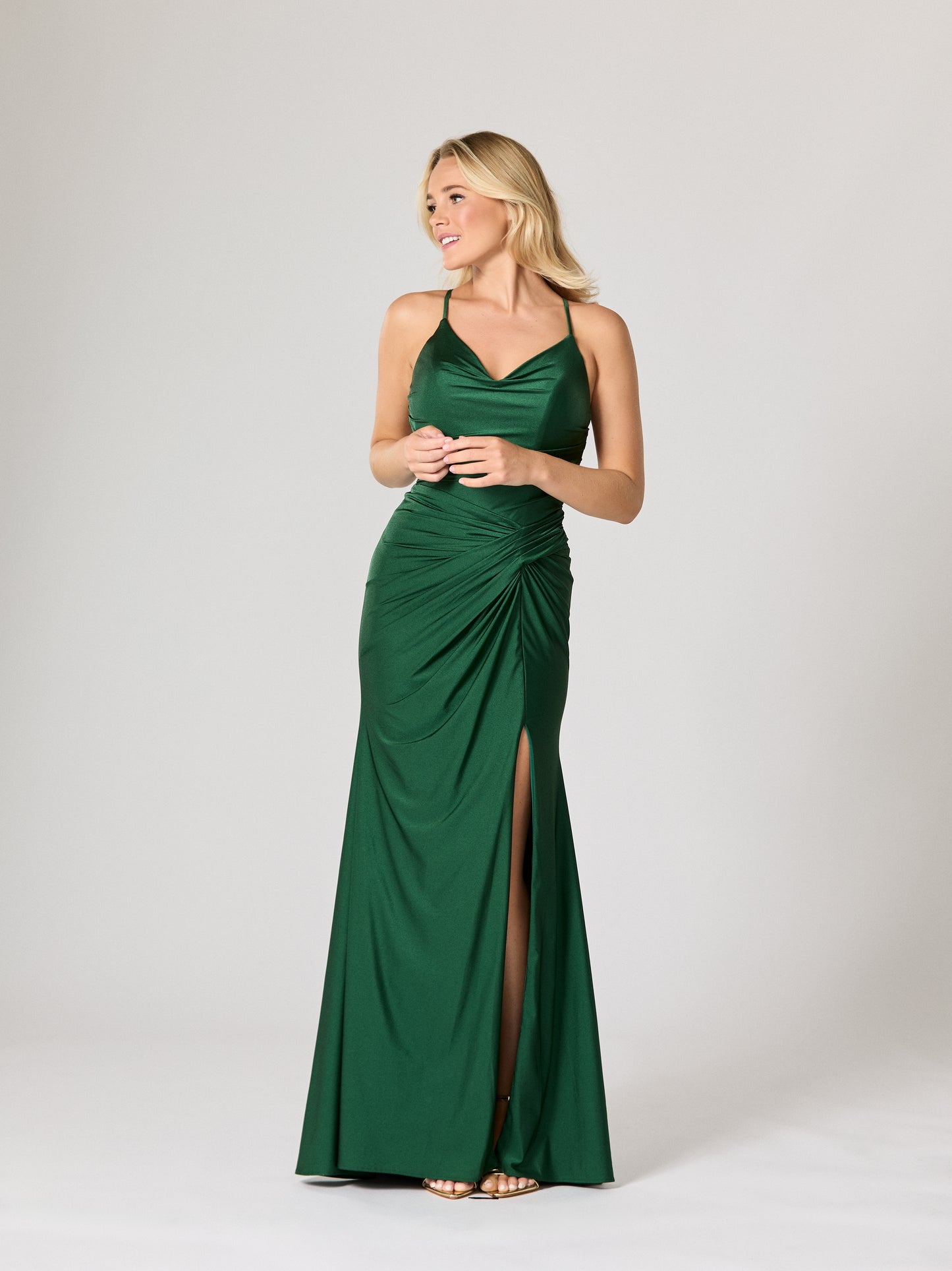 Tiffany's Prom Ophelia Dark Green