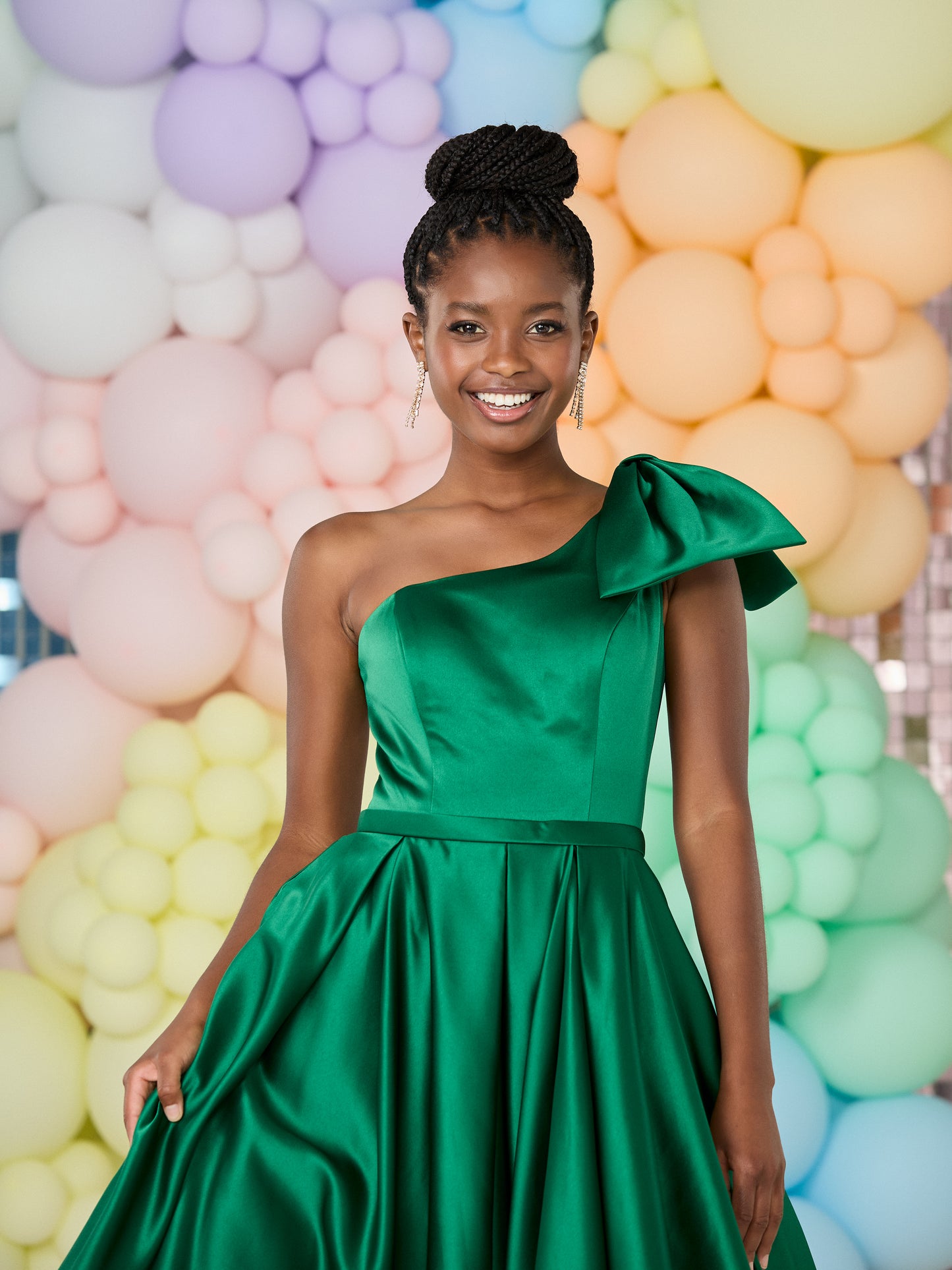 Tiffany's Prom Precious Dark Green