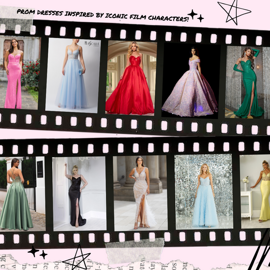 Prom Dresses Inspired by Iconic Film Characters! 🎬