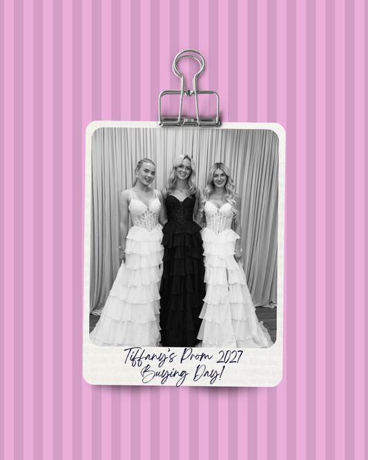 Our Tiffany's Prom 2027 Buying Day! 🛍️