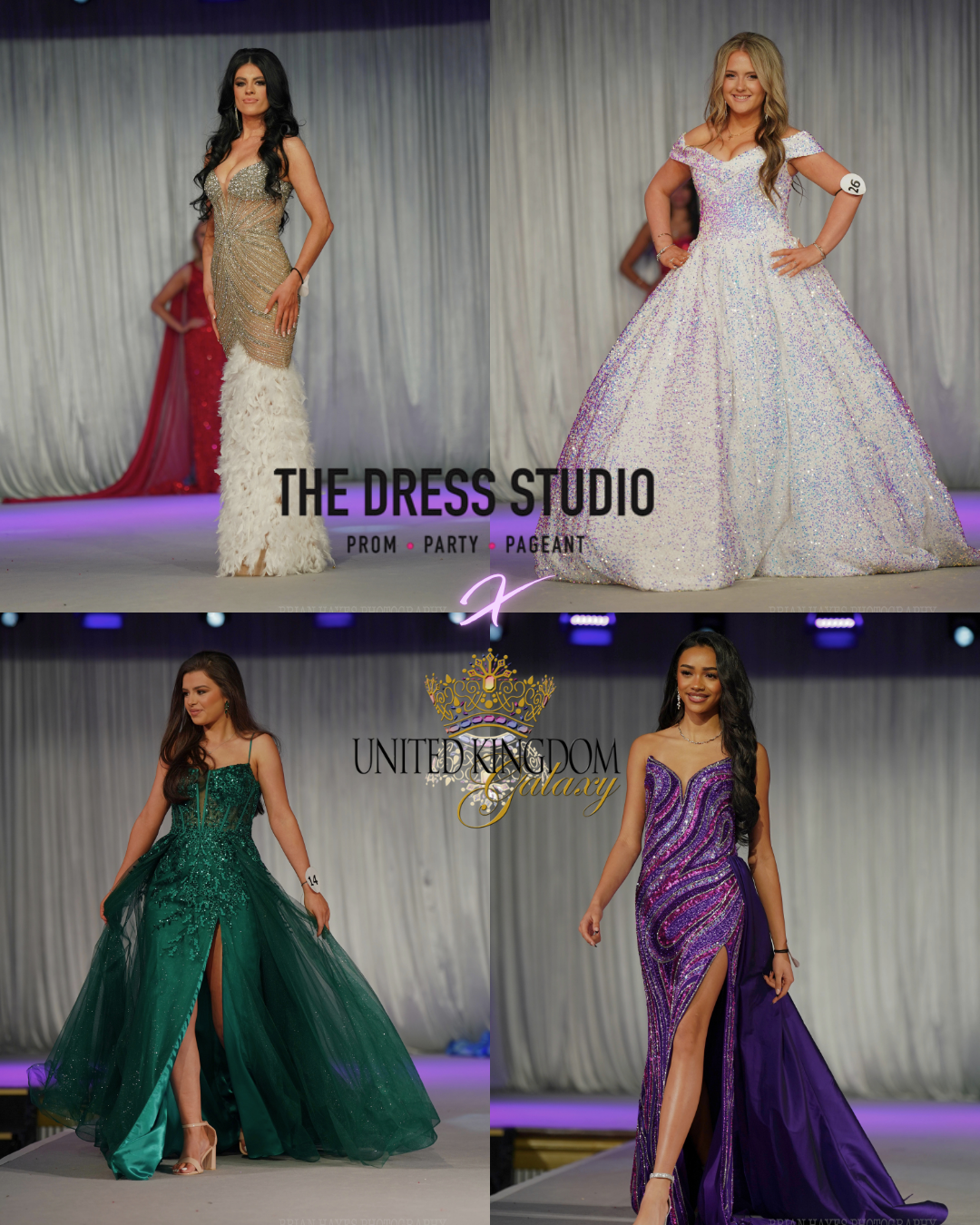UK Galaxy Pageant 2026 Dresses | The Dress Studio
