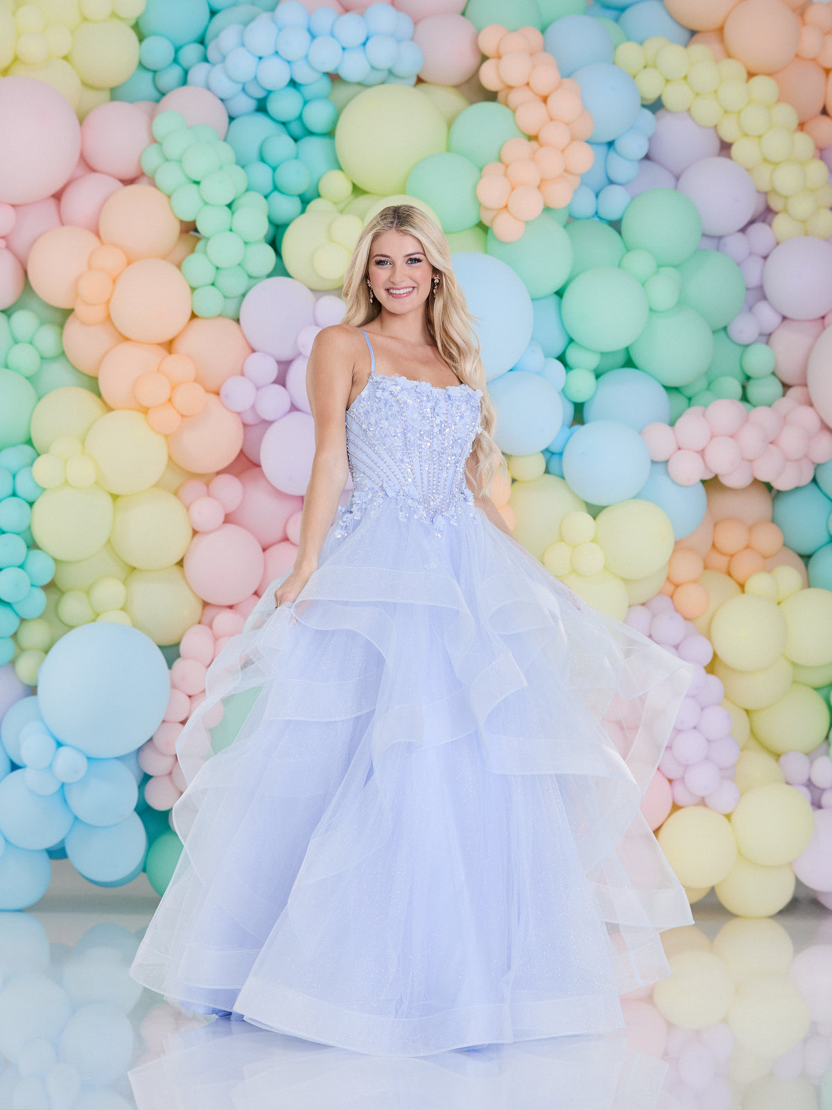 Tiffany's Prom Aadalena Periwinkle