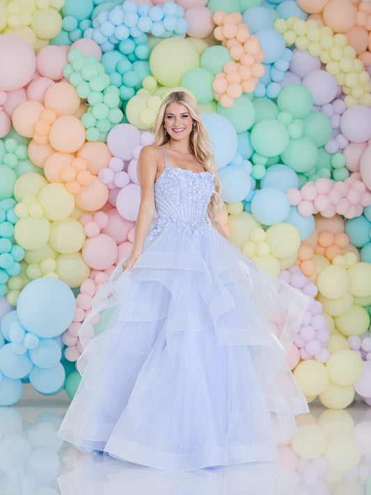 Tiffany's Prom Aadalena Periwinkle
