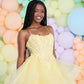 Tiffany's Prom Aadalena Yellow