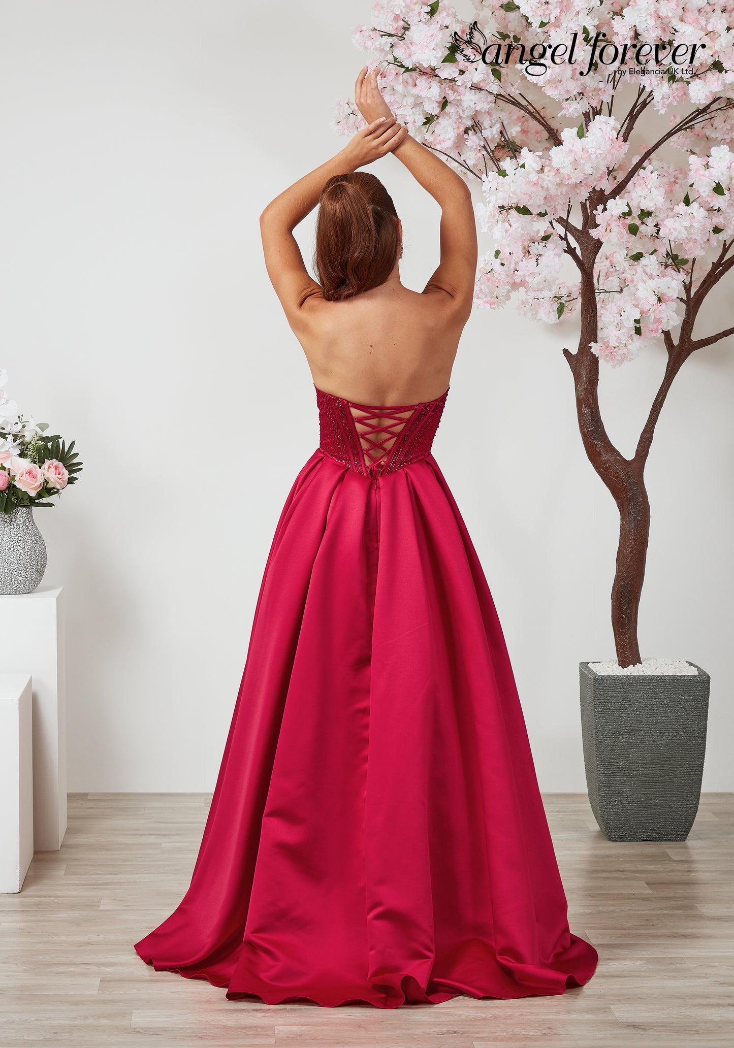 Angel Forever AF6454 Burgundy