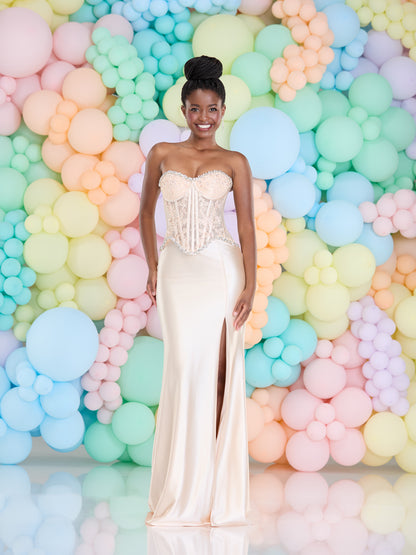 Tiffany's Prom Aila Champagne