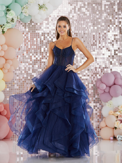 Tiffany's Prom Aksana Navy