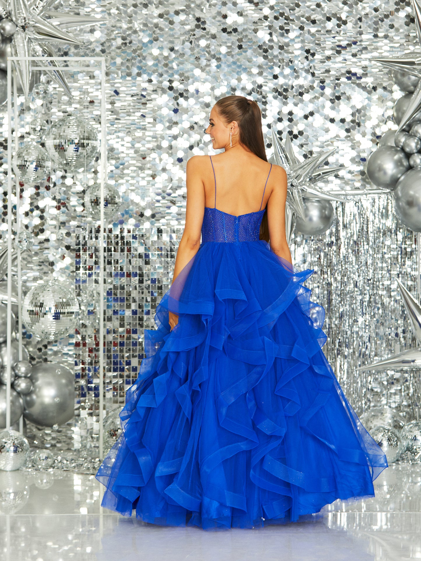 Tiffany's Prom Aksana Royal Blue