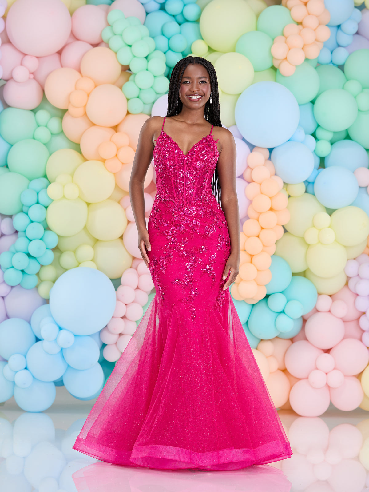 Tiffany's Prom Anais Raspberry