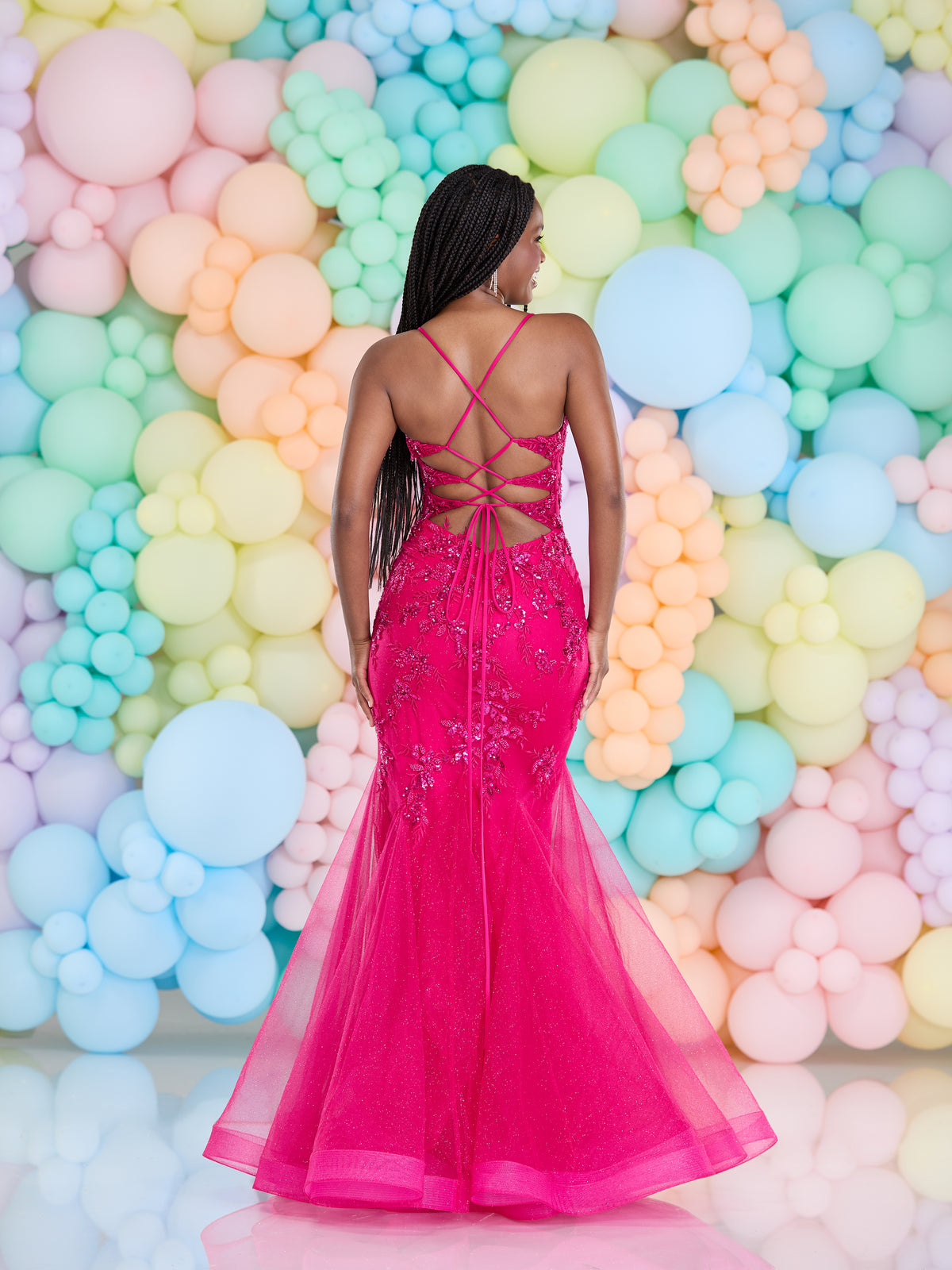 Tiffany's Prom Anais Raspberry