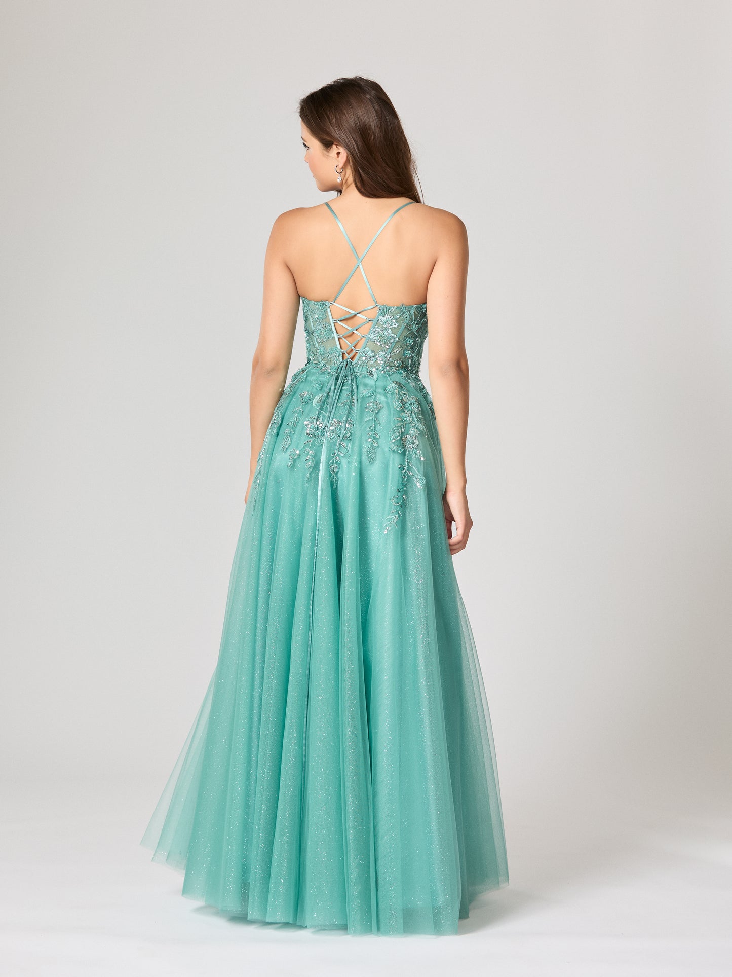 Tiffany's Prom Ariel Dark Red