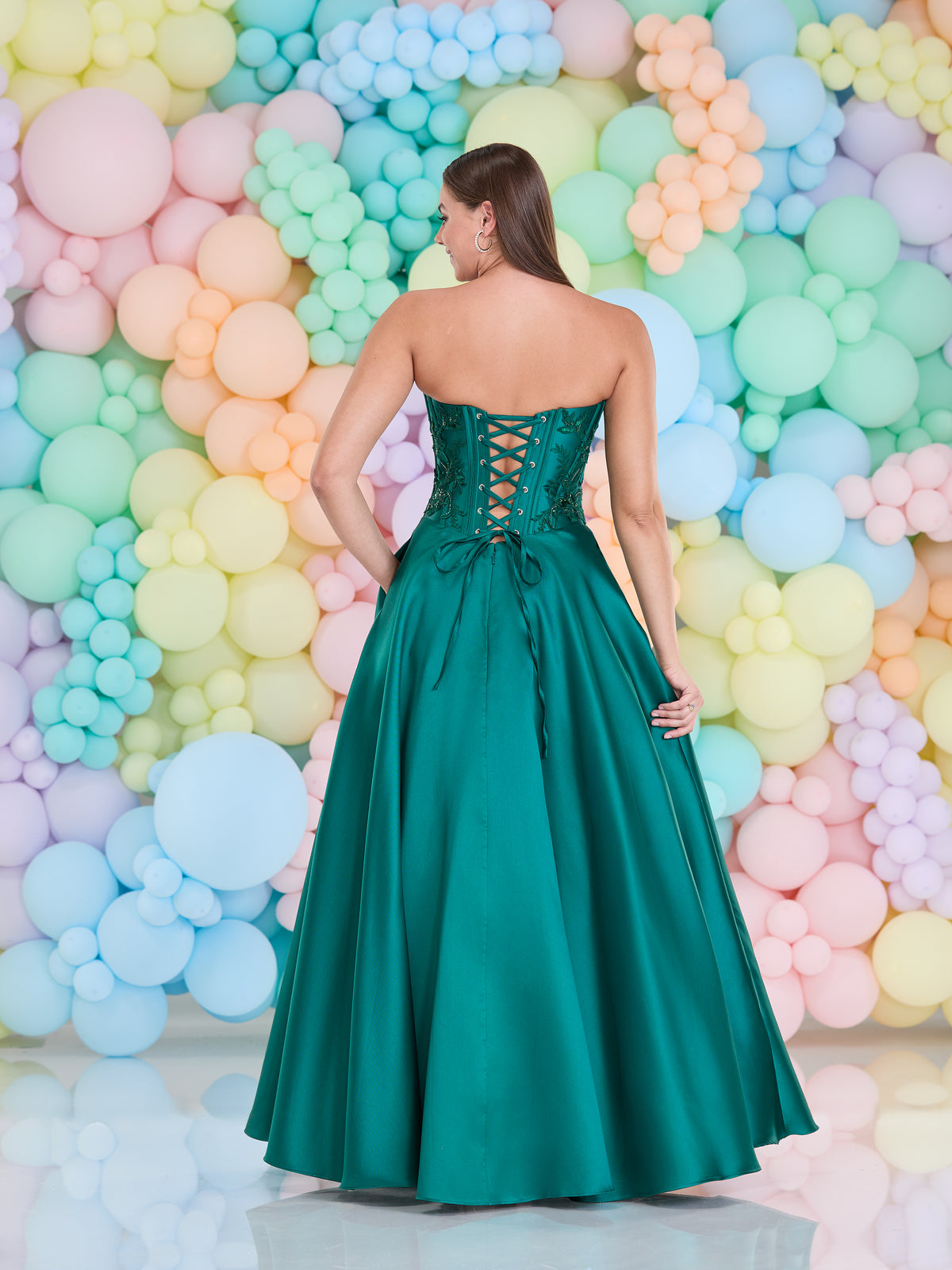 Tiffany's Prom Becki Champagne