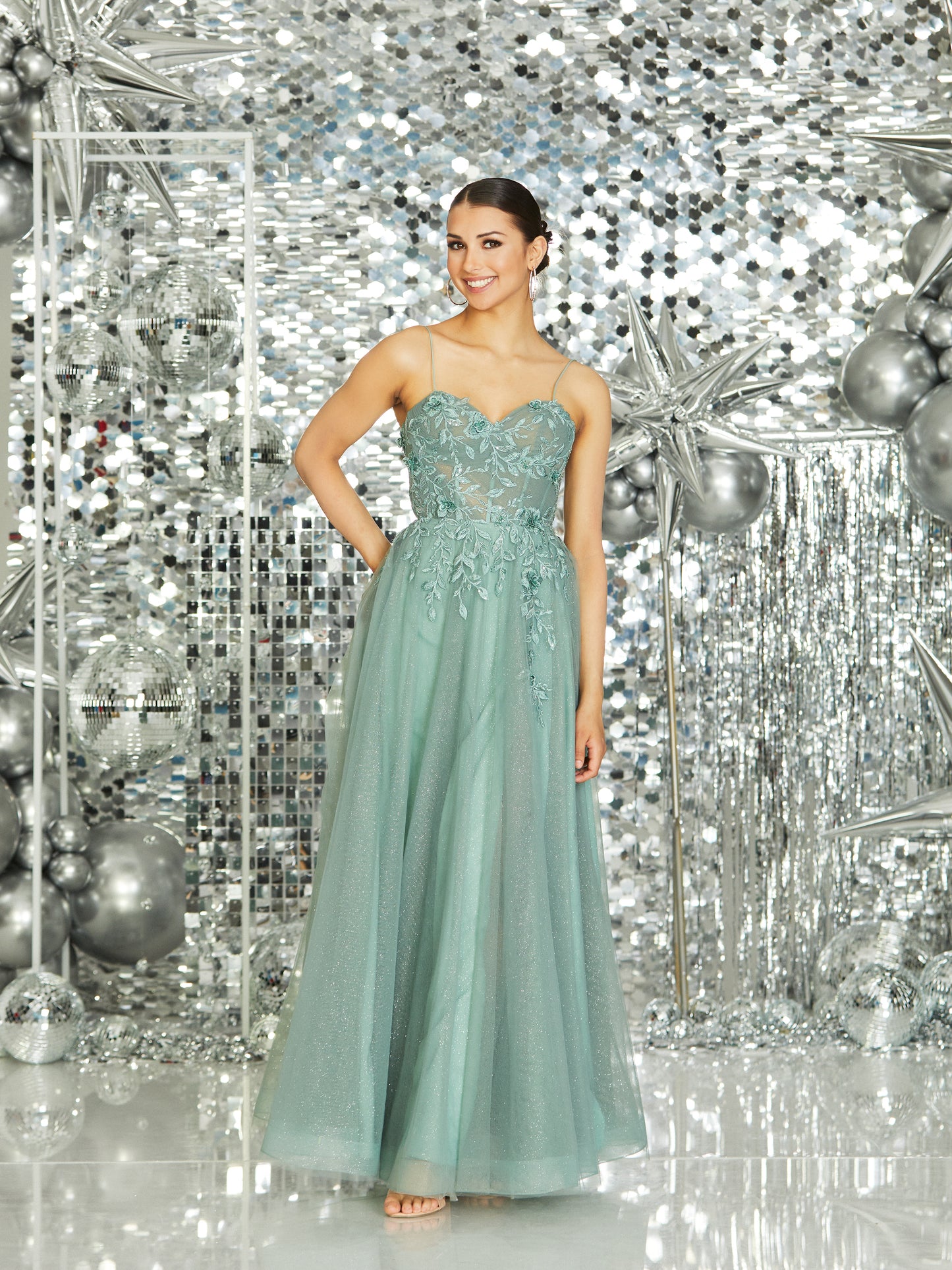 Tiffany's Prom Binky Sage Green