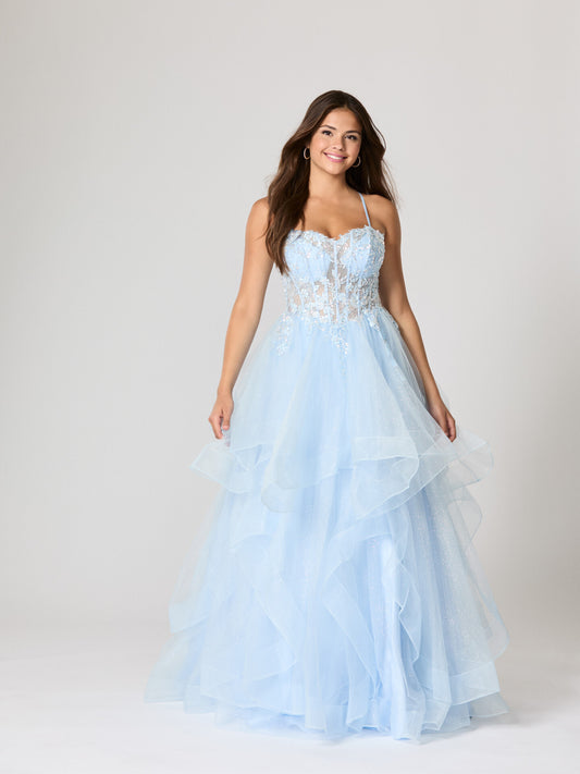 Tiffany's Prom Casey Pale Blue