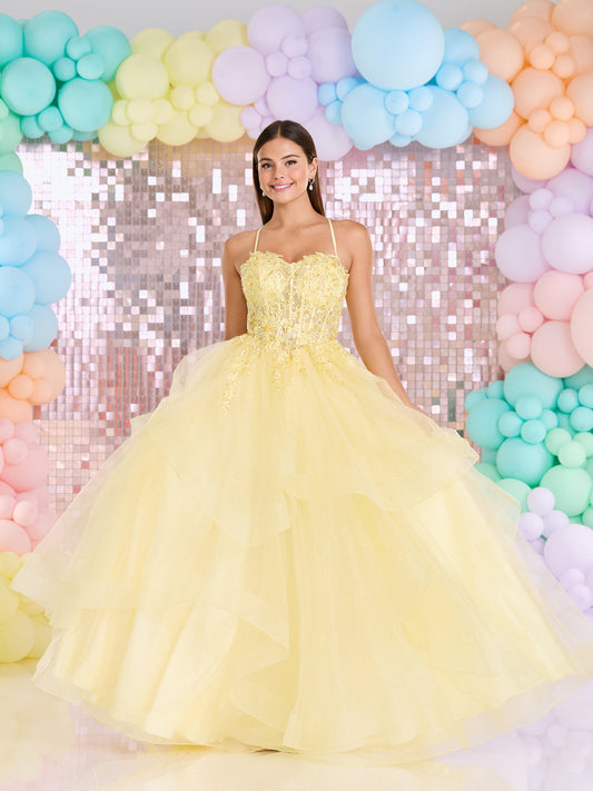 Tiffany's Prom Casey Yellow