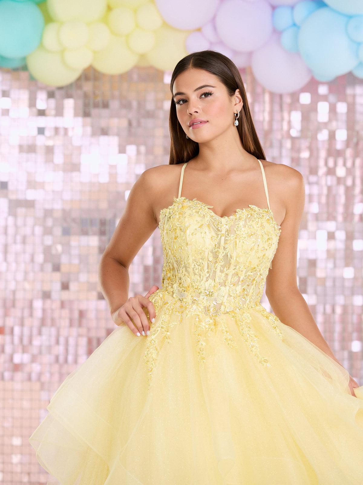 Tiffany's Prom Casey Yellow