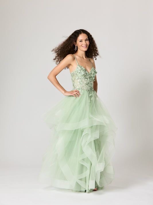 Tiffany's Prom Dream Sage Green