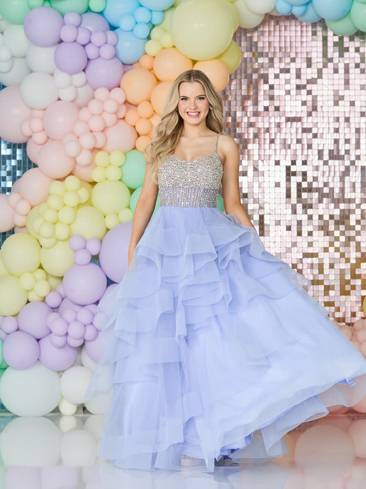 Tiffany's Prom Elsie Haze Blue