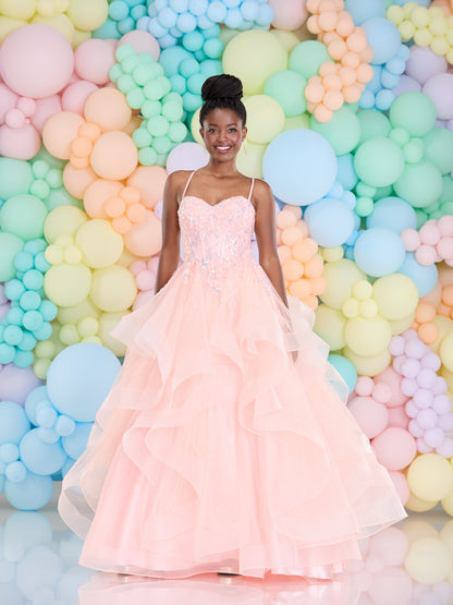 Tiffany's Prom Evangelina Irid Coral