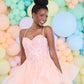 Tiffany's Prom Evangelina Irid Coral
