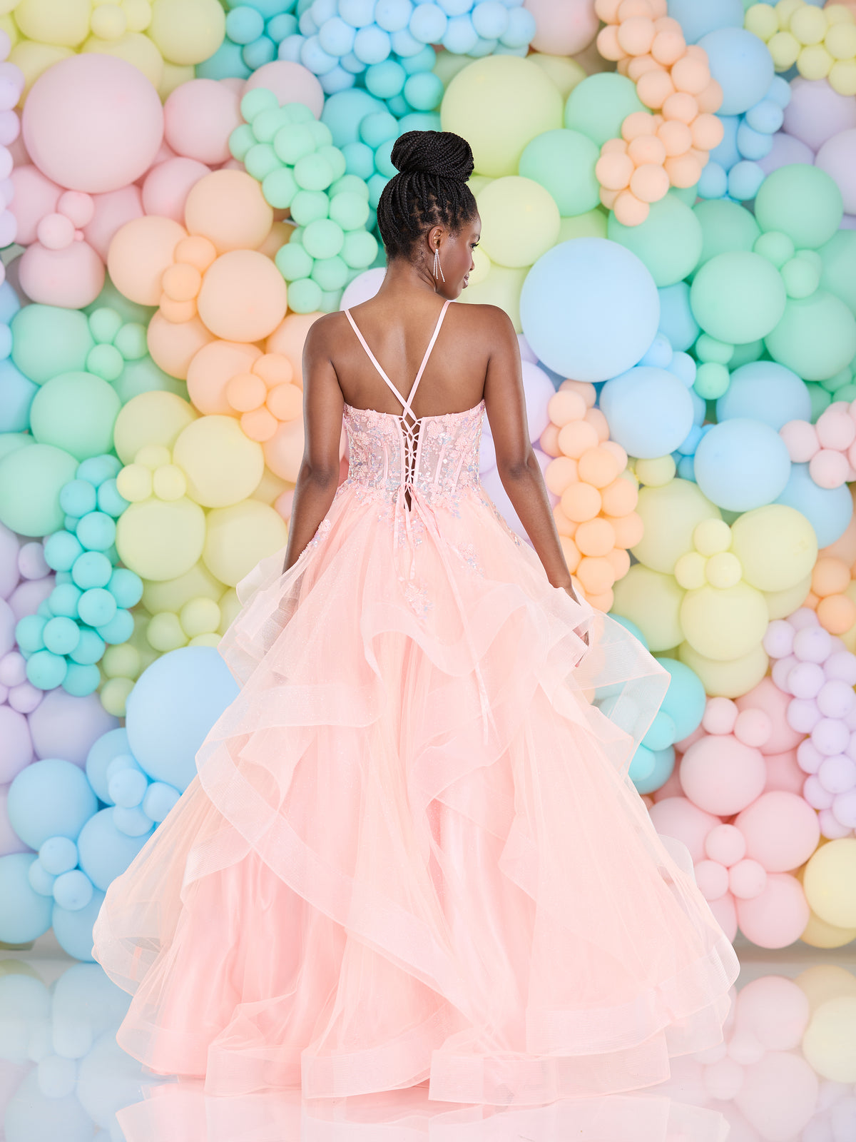 Tiffany's Prom Evangelina Irid Coral