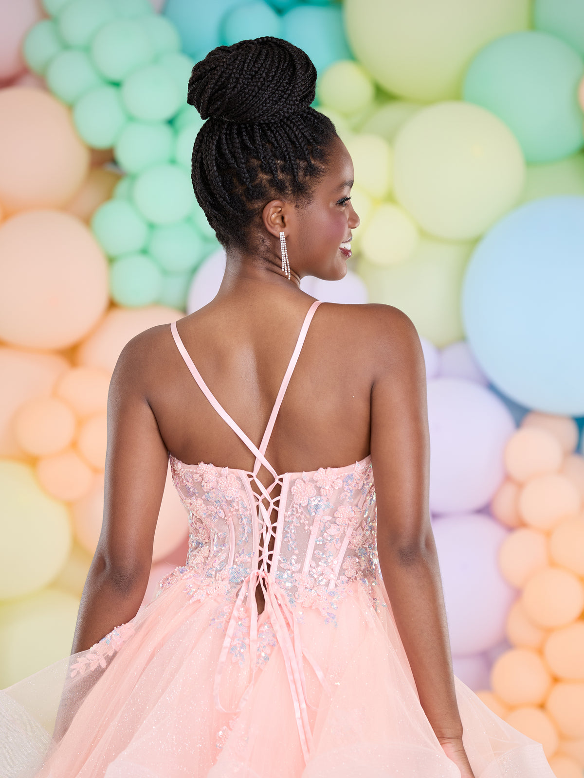 Tiffany's Prom Evangelina Irid Coral