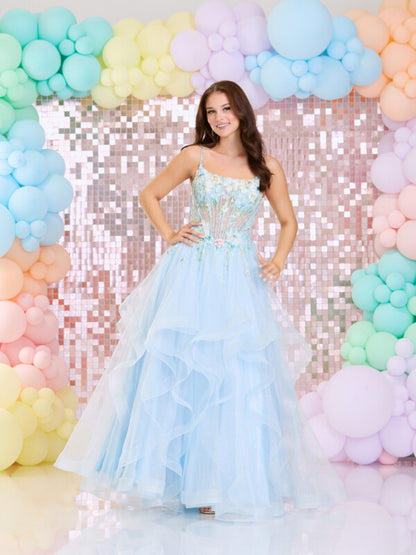 Tiffany's Prom Feodora Light Blue