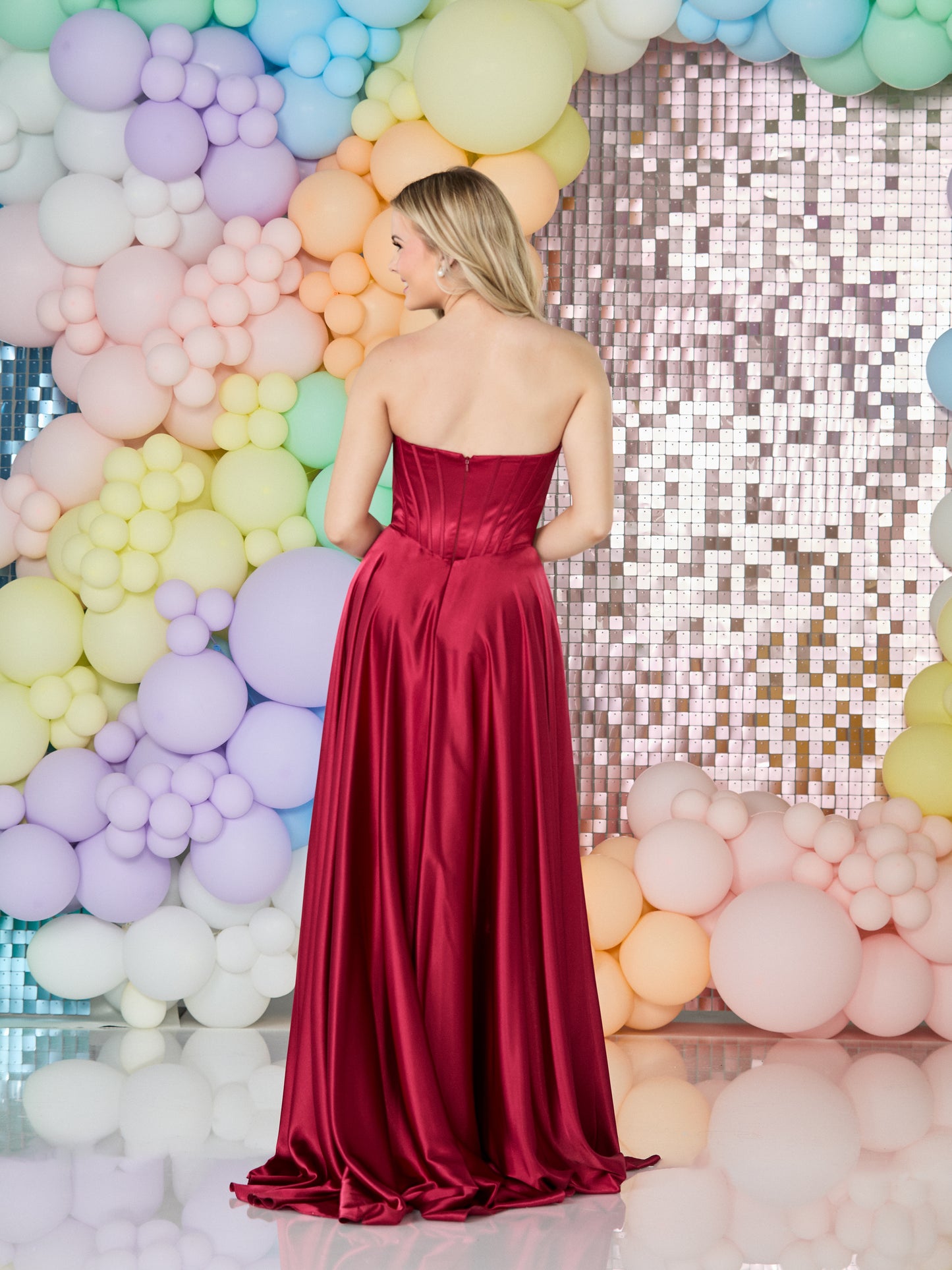 Tiffany's Prom Georgie Sweet Pink