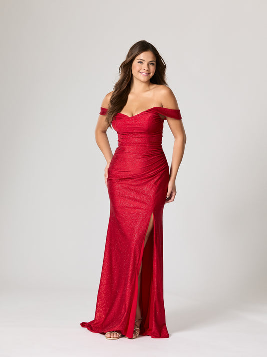 Tiffany's Prom Halo Red