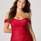 Tiffany's Prom Halo Red