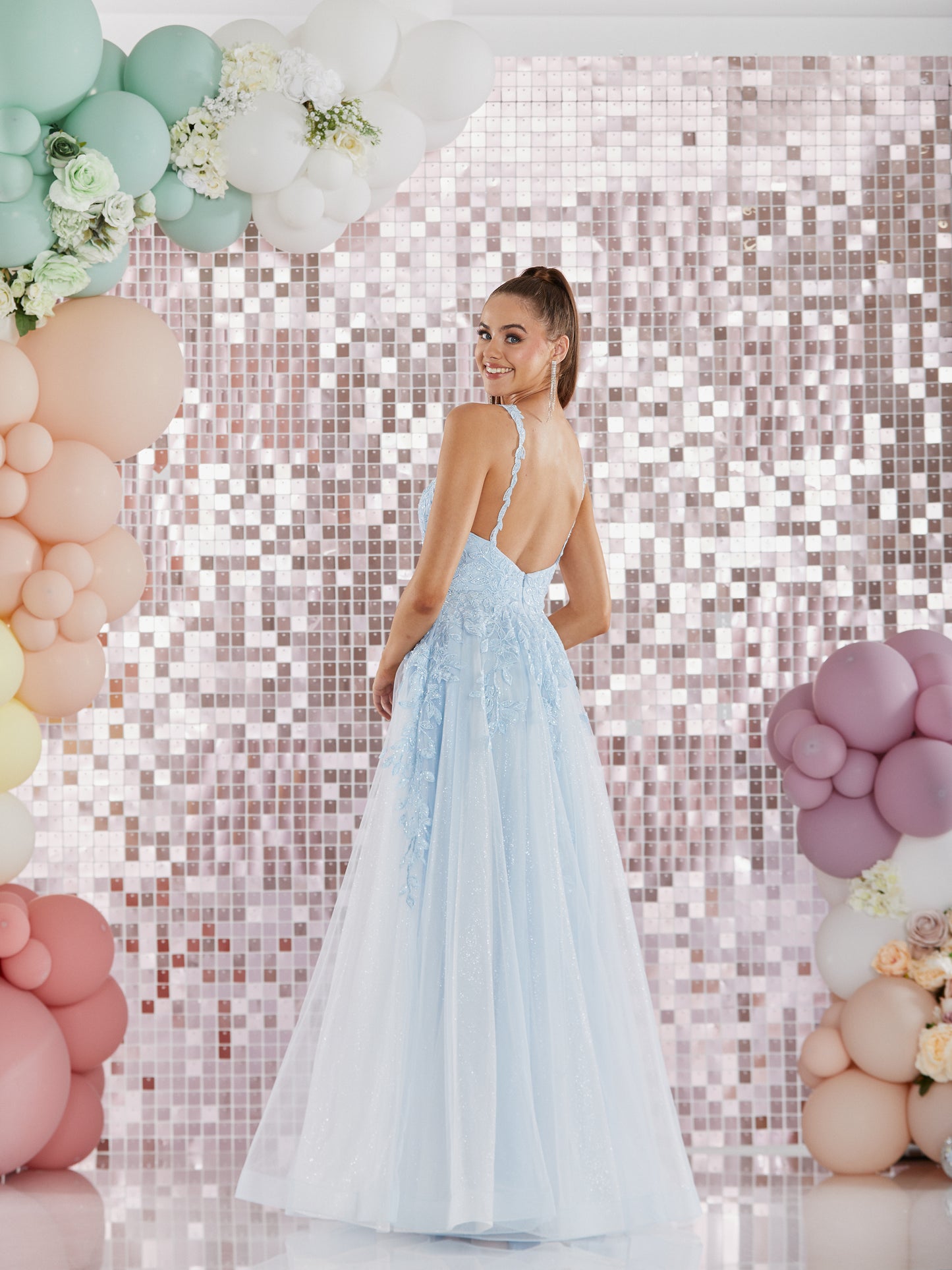 Tiffany's Prom Hanna Haze Blue