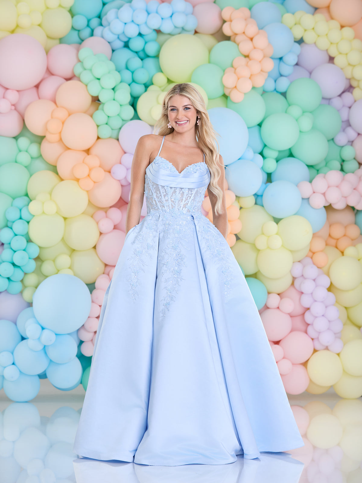 Tiffany's Prom Inessa Light Blue
