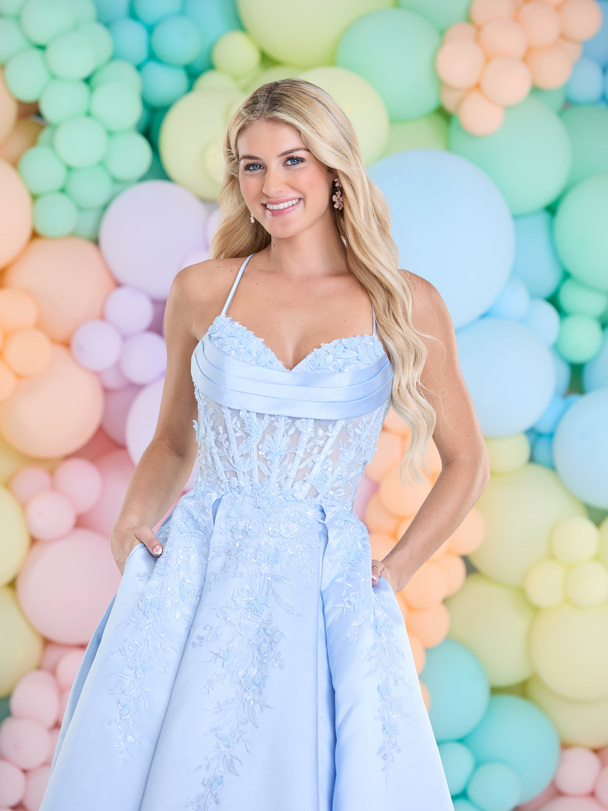 Tiffany's Prom Inessa Light Blue