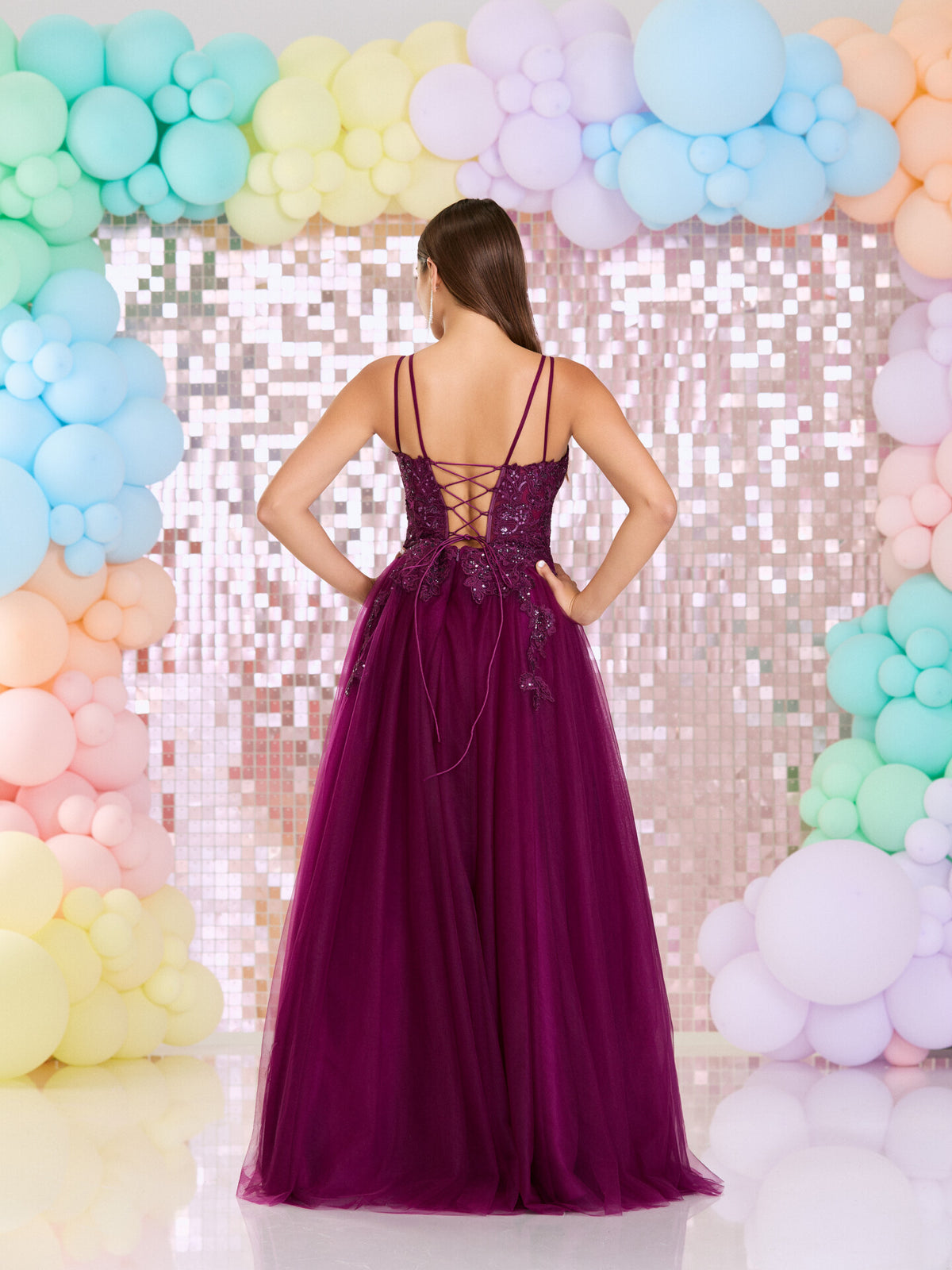 Tiffany's Prom Luisa Grape