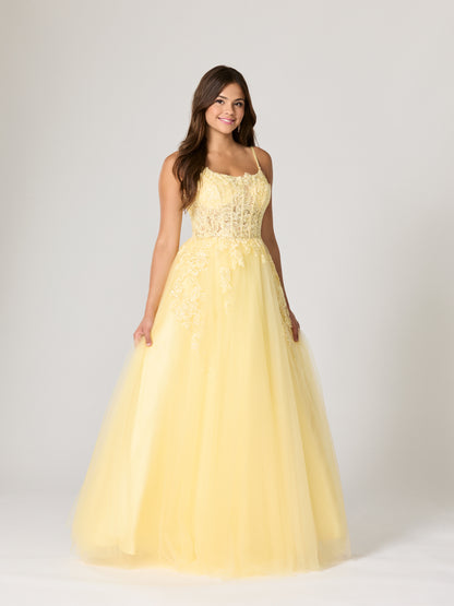 Tiffany's Prom Luisa Yellow