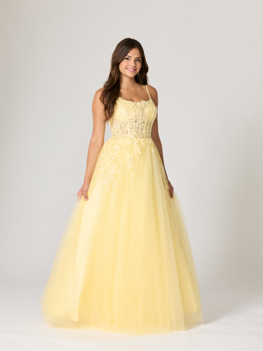 Tiffany's Prom Luisa Yellow