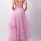 Back view girl wearing Mascara MC12515 Pretty Pink