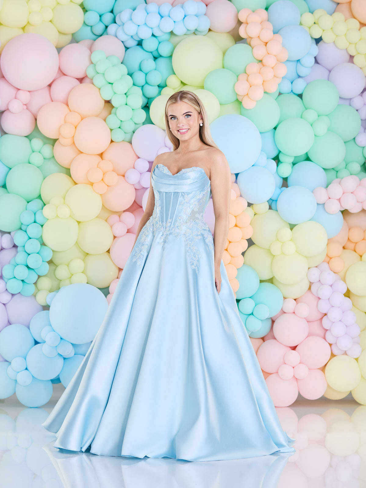 Tiffany's Prom Narina Pale Blue
