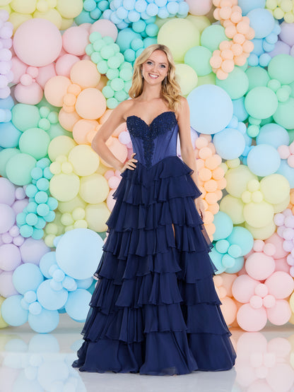 Tiffany's Prom Novella Navy