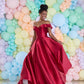 Tiffany's Prom Nya Dark Red