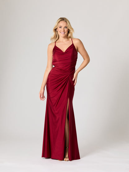 Tiffany's Prom Ophelia Dark Red