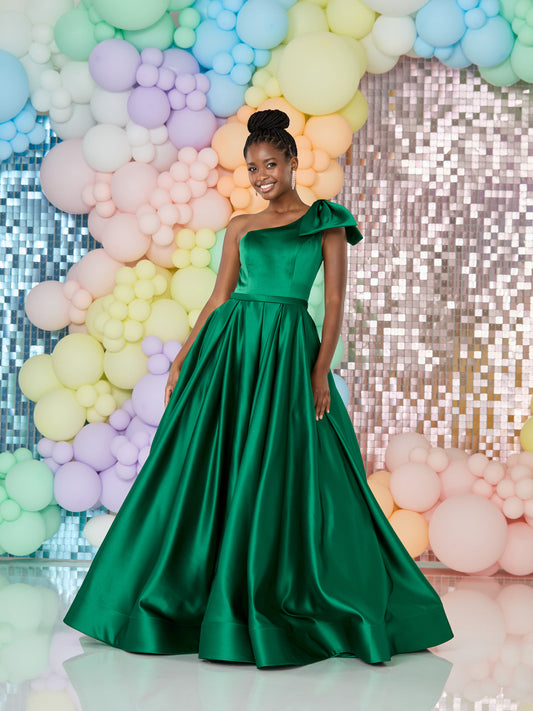 Tiffany's Prom Precious Dark Green