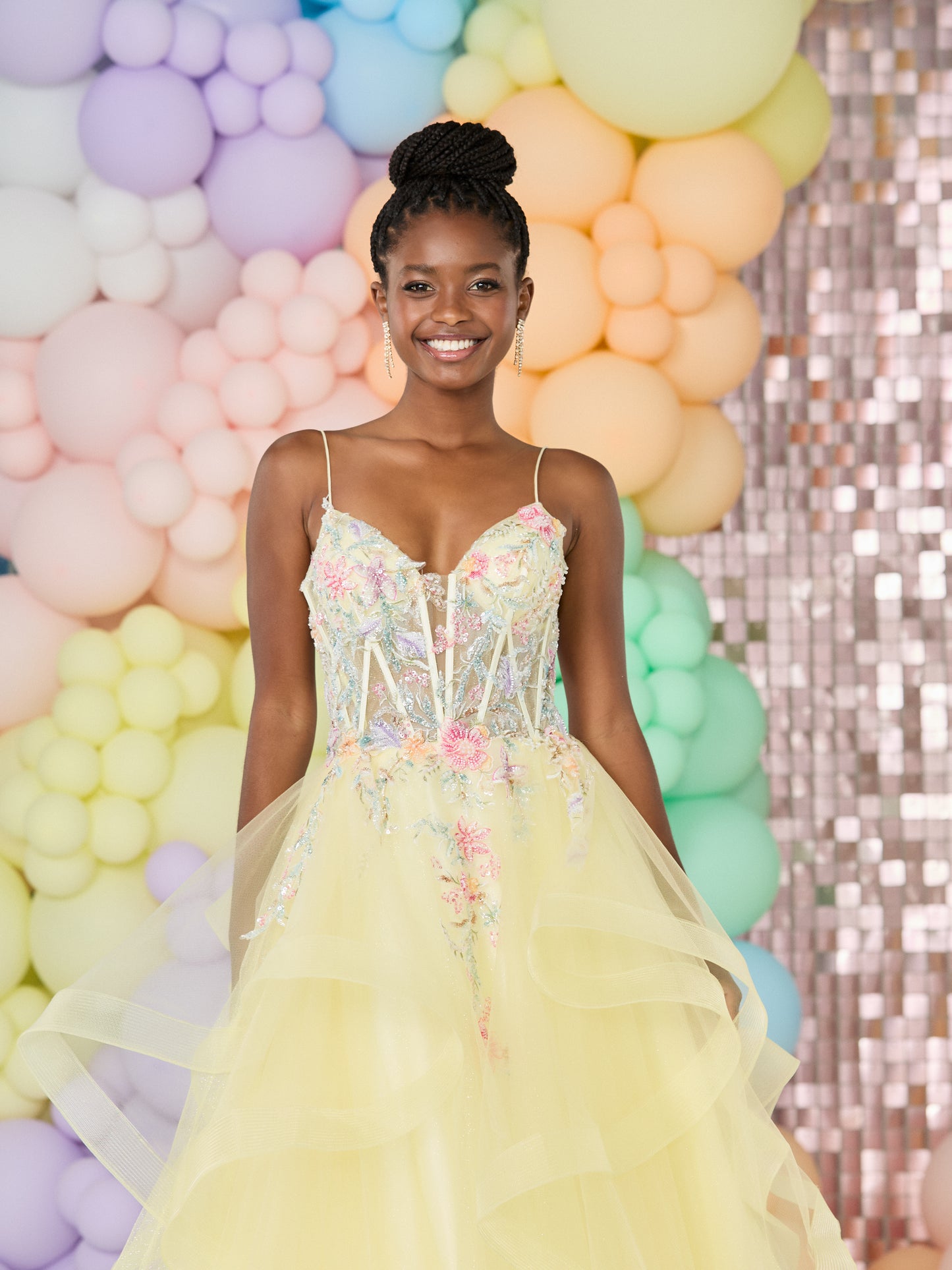 Tiffany's Prom Quinella Yellow
