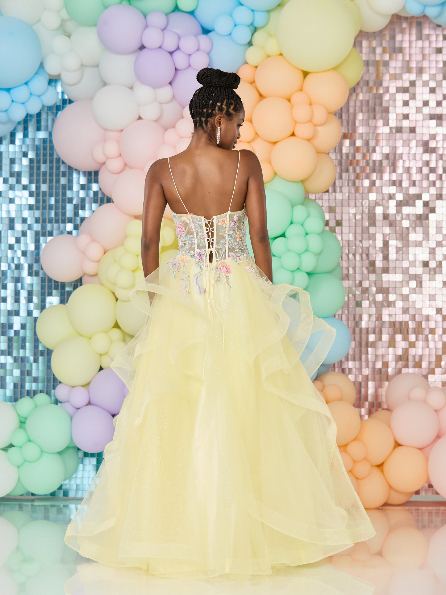 Tiffany's Prom Quinella Yellow
